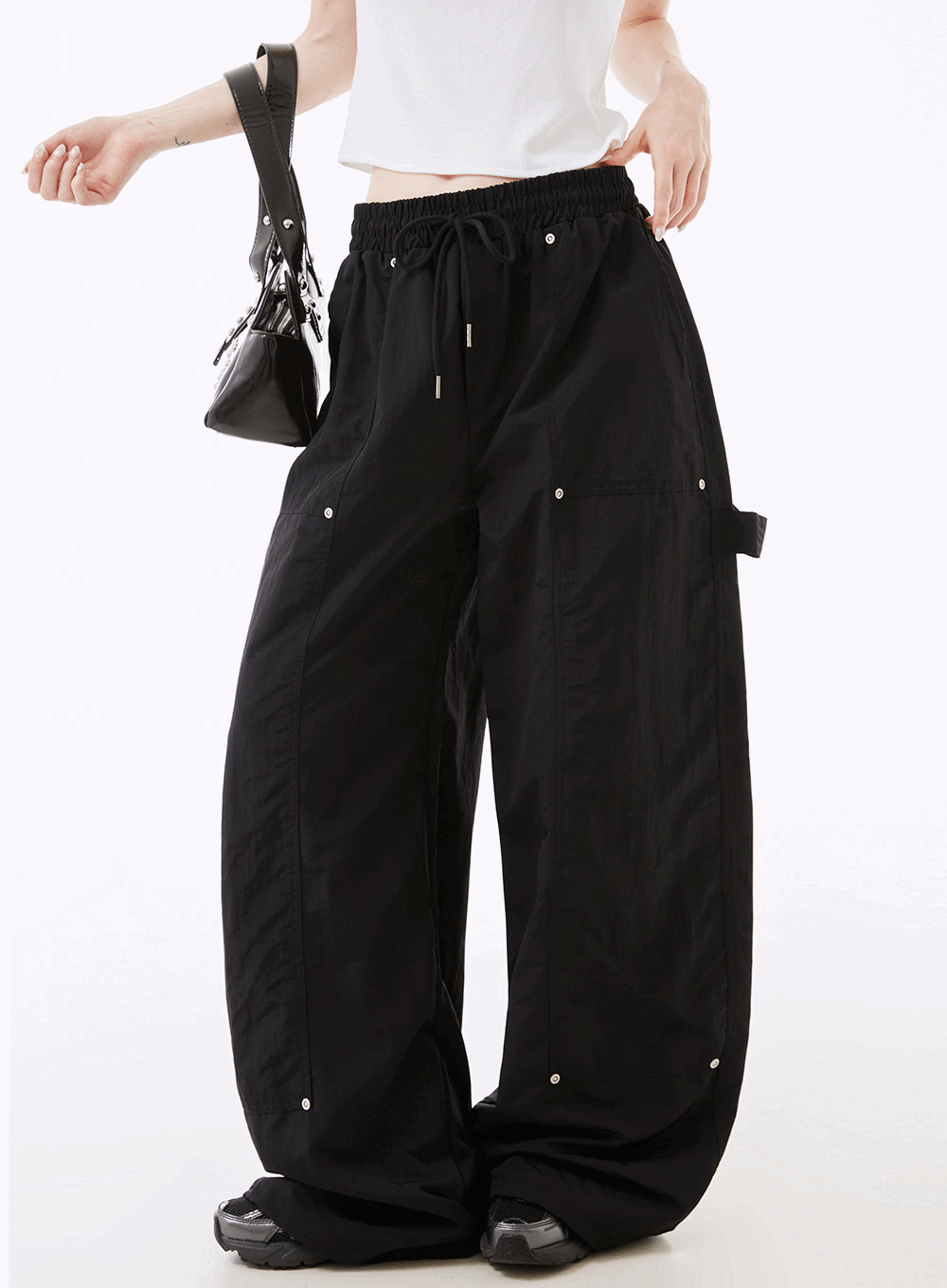 벨로나 썸머 나일론 카팬더 밴딩팬츠 (UNISEX)