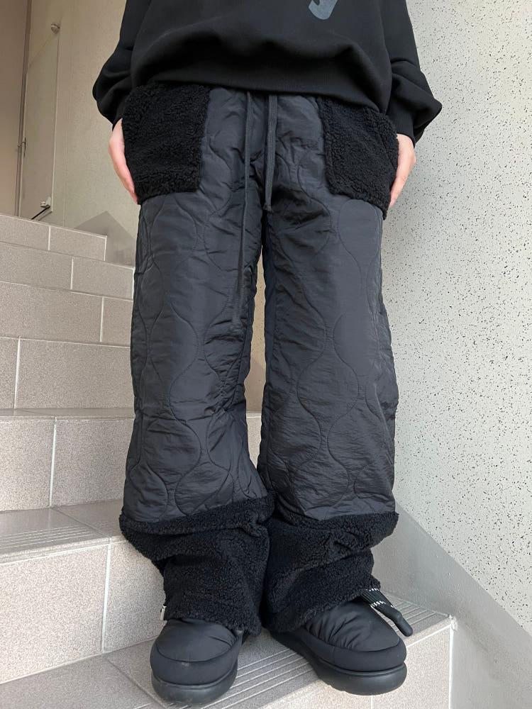 덤블 패딩팬츠(2color)