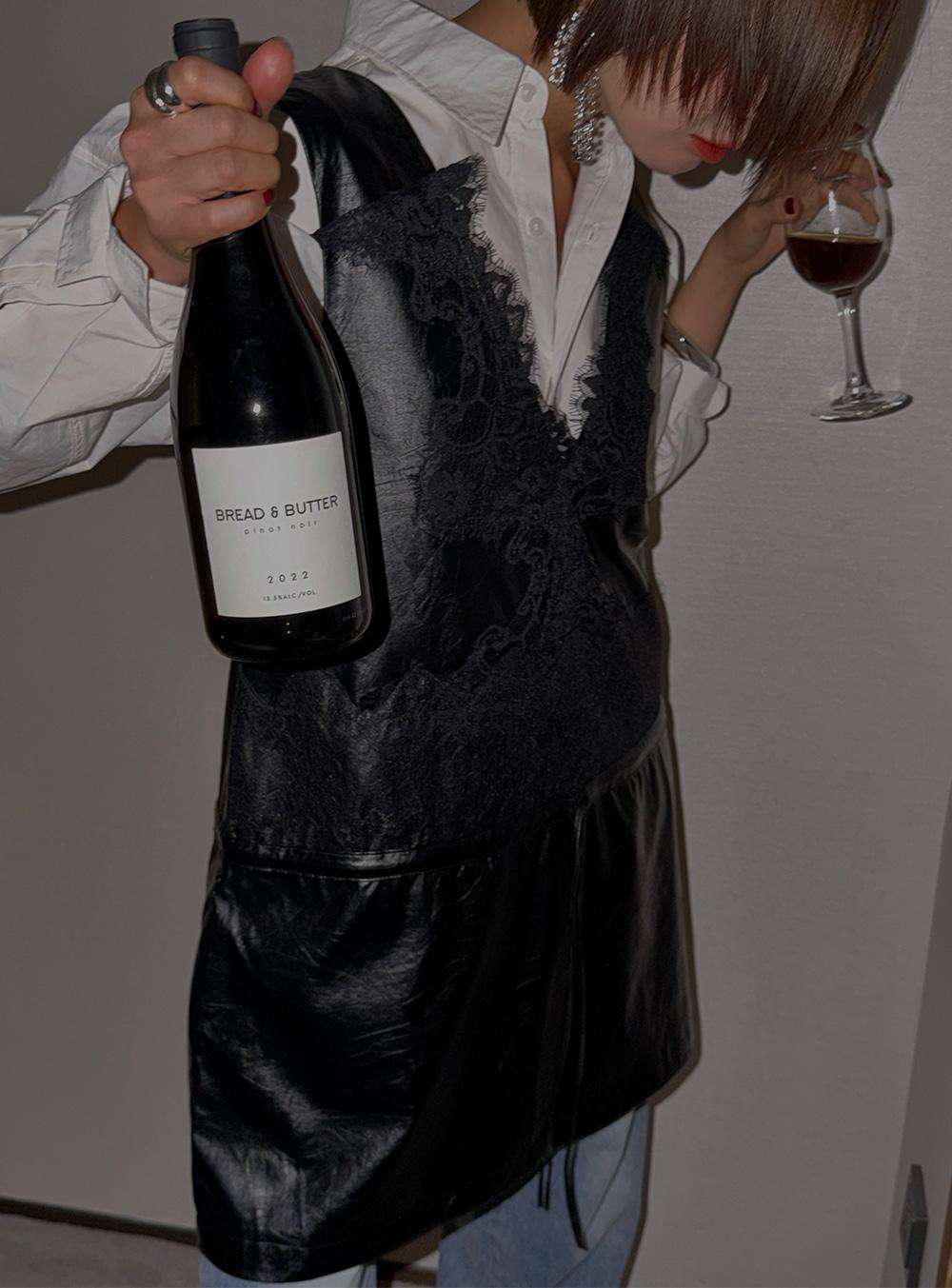 레더레이스원피스-ops[2color]