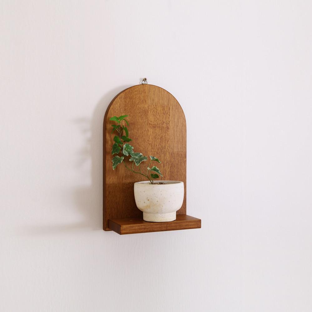 DIY 브릭 A형 원목 벽선반 인테리어 집들이 선물