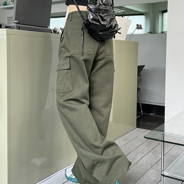 뉴 데일리 카고 일자 팬츠 (2 color)