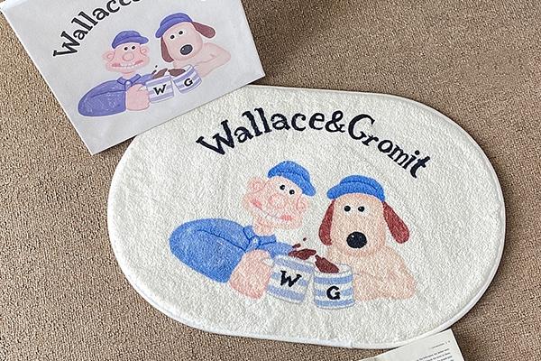 왈라스 극세사 욕실 발매트 주방매트 화장실