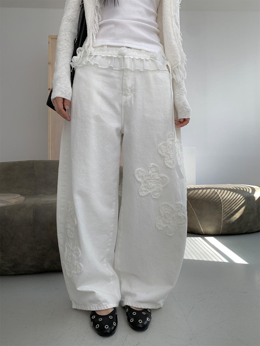 Bloom petal pants (2color)