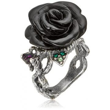[Anasui] Vala motif ring black SAMR0730L XD