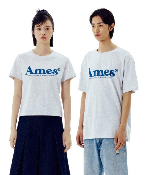 BASIC LOGO TEE GREY