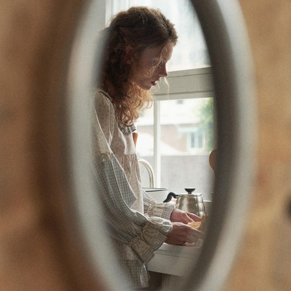 마르 긴팔 투피스 블루 (40수)