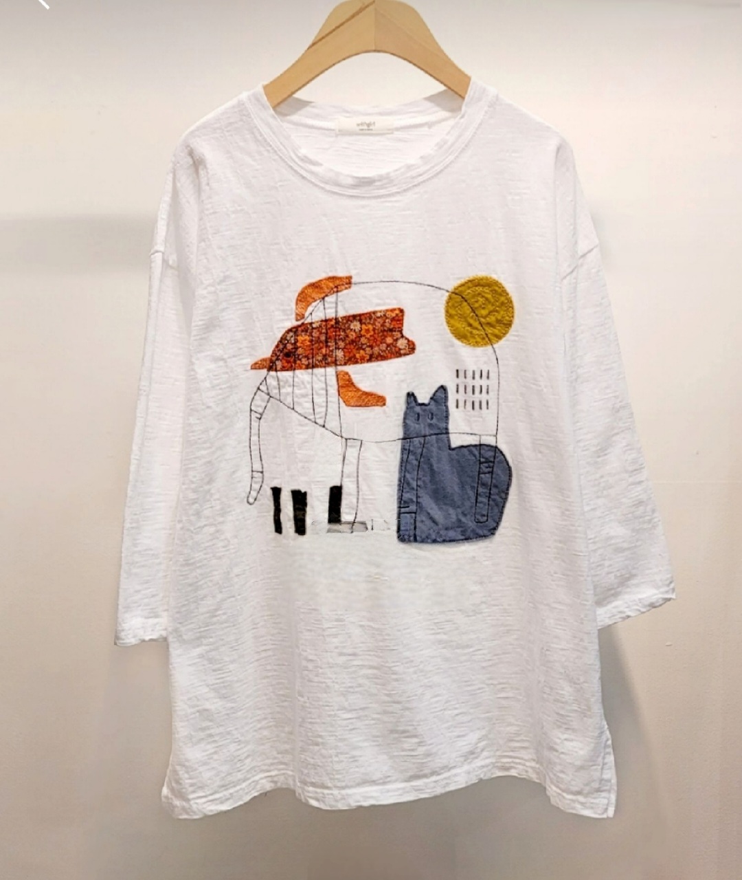 03413 여름 주주 패치워크 아플리케티 유니크 워싱