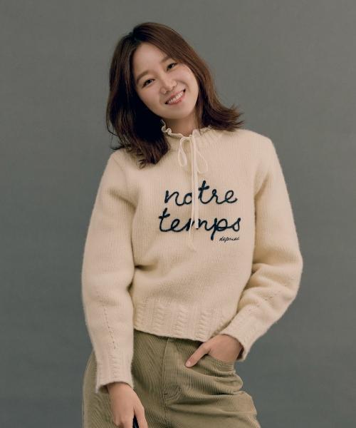 자수 플러피 풀오버 [버터]