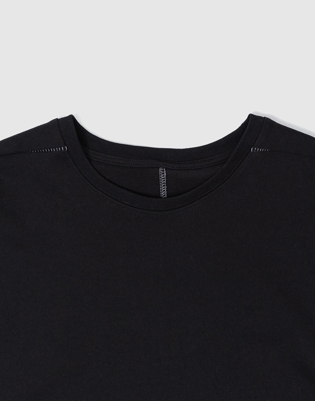 Single Stitch T-Shirt (Black)