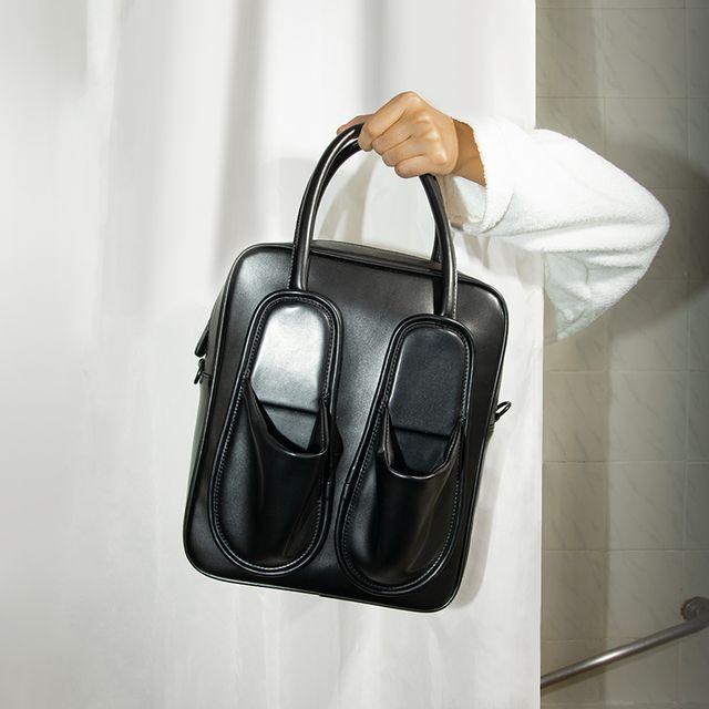 CONP Slipper 핸드백 (블랙)