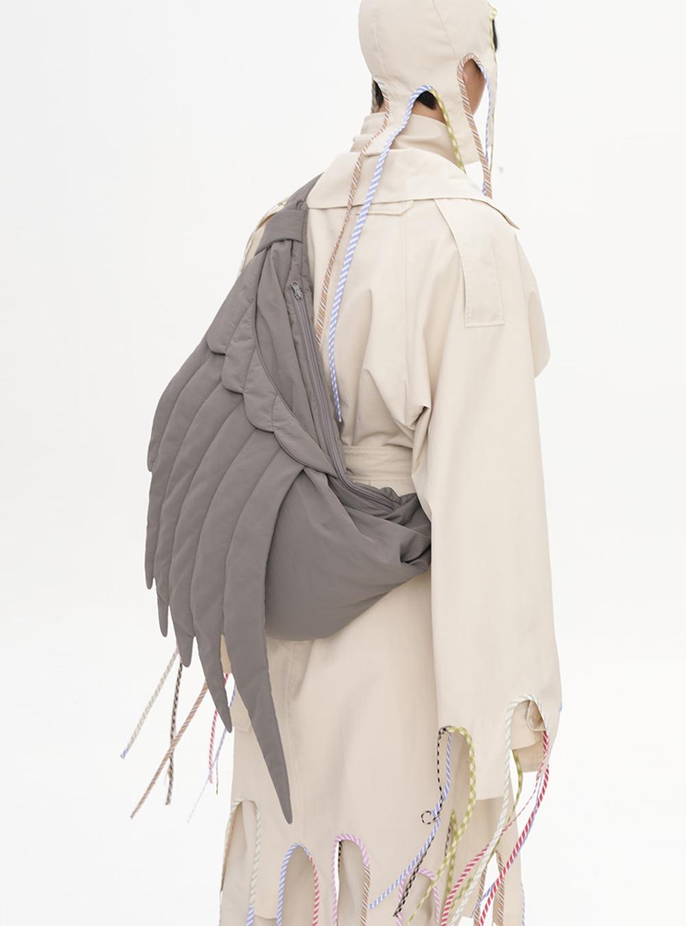 [LIJUNWANG] Sand Grey Wing Crossback (2color)