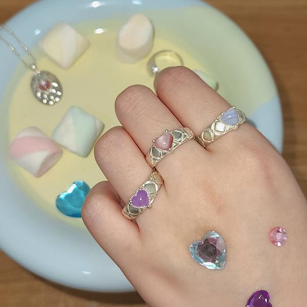 Heart quilting ring