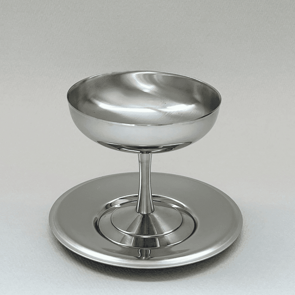 Italian Ice Cup and Saucer Set