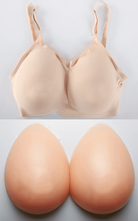 끈 베이직 매쉬브라 와 성형실리콘 세트 CD