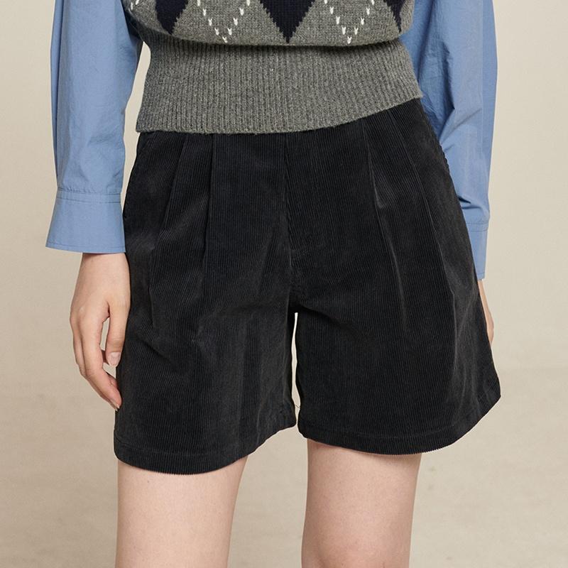 Corduroy Two Turk Shorts_3color