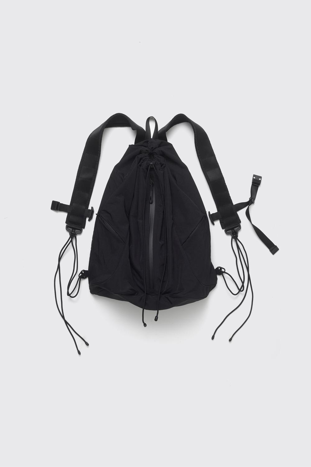 String Backpack Nylon Black (7th Restock)