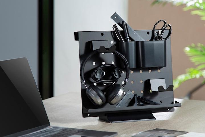 데스크 오거나이저 책상 정리함 수납 거치대 타공보드