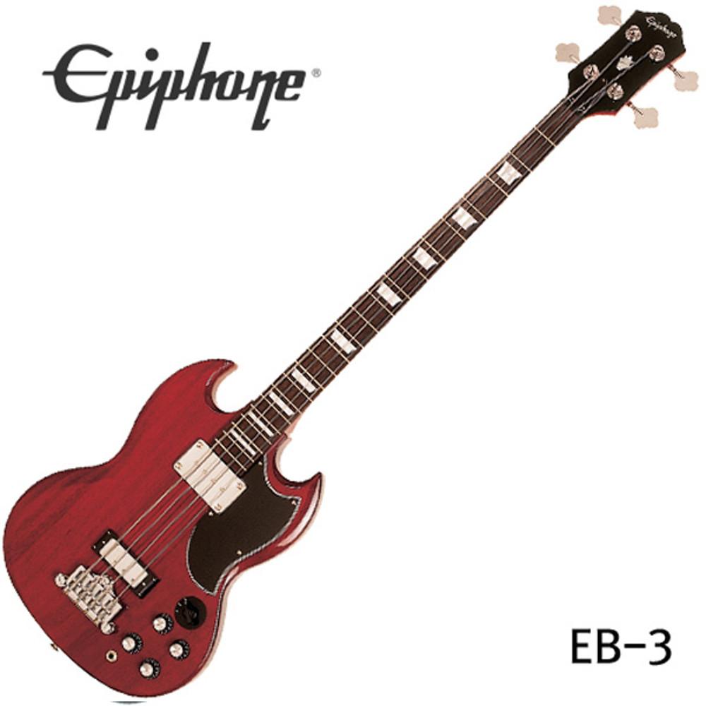 에피폰 베이스 SG EB-3 Cherry