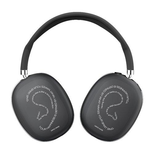 TEXT AIRPODS MAX CLEAR CASE_MUSIC WHITE [에어팟맥스-클리어젤리]