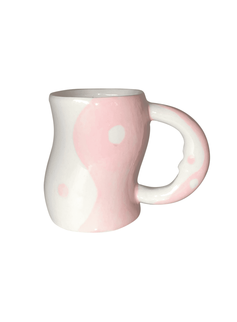 WAVY MOON CUP (PINK YINYANG)