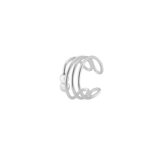 트리플 진주 이어커프 PDBE0157_WG