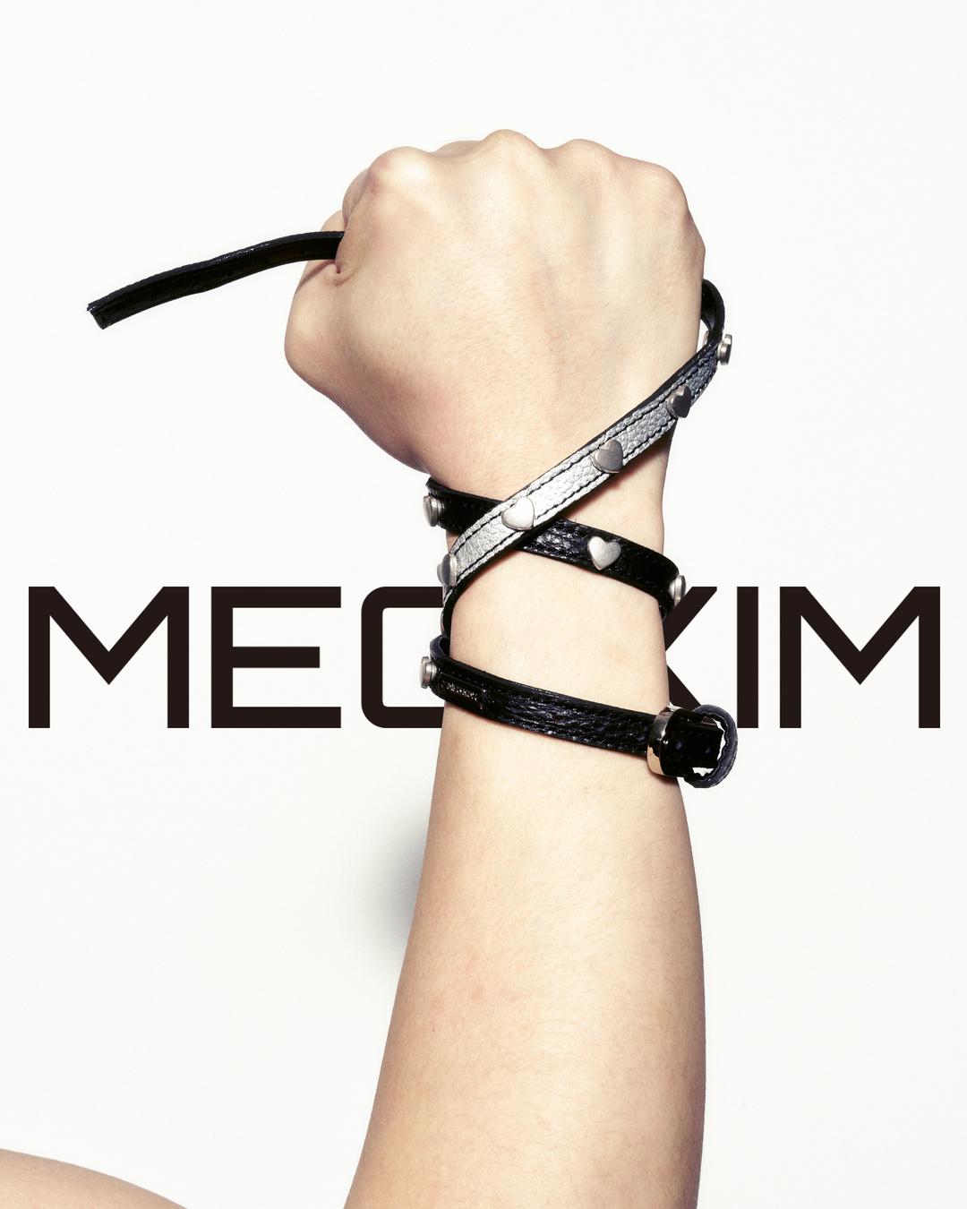 HEART STUDDED CHOKER (SILVER)