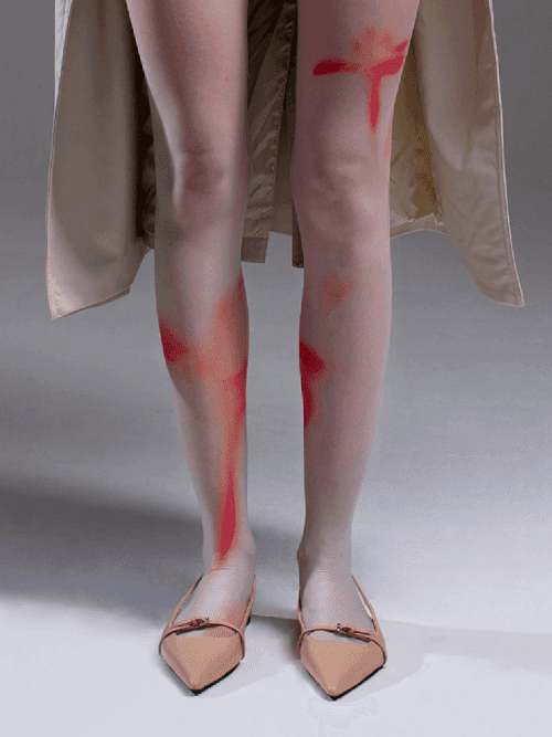 Vague Narcissus tights