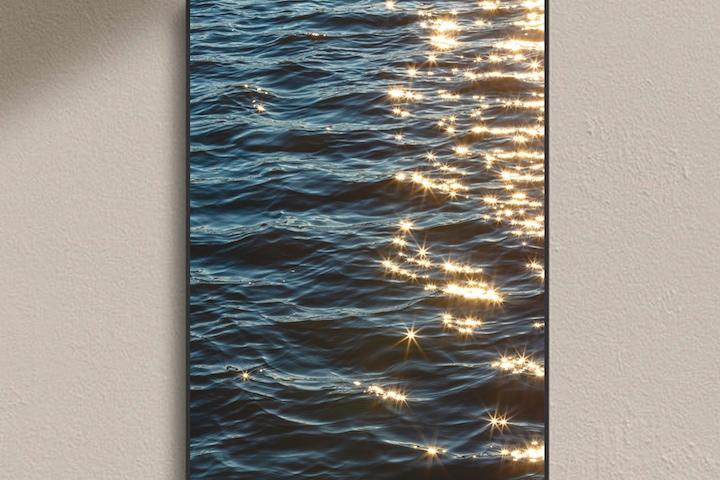 감성 바다 사진 액자 속의 바다 물결 포스터 윤슬EP001