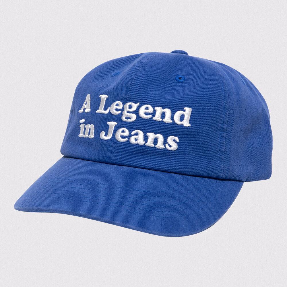 Lettering Color Cap Blue
