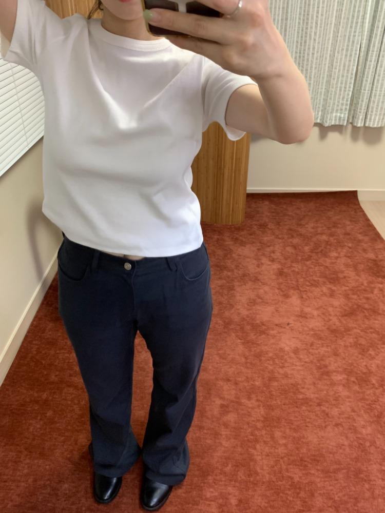 Bootcut pants(2COLOR)