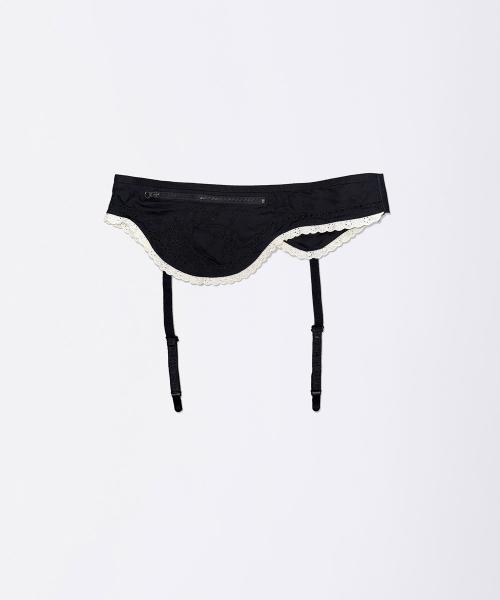 Cotton Apron Belt Black