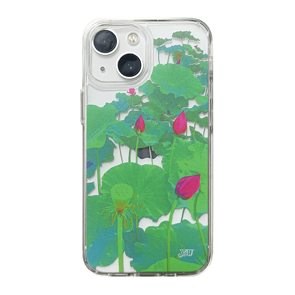 Water Lotus Clear Case