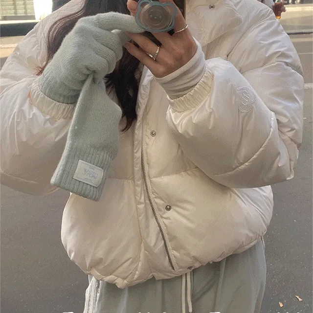 💕URBANE MADE💕 하트 여성 오버핏 크롭 숏 패딩 웰론패딩 (블랙제외당일4c)