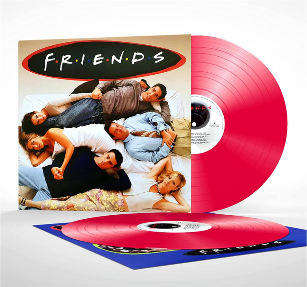 프렌즈 LP 엘피 판 OST 미드 25주년 기념 Friends 핑크 컬러 바이닐