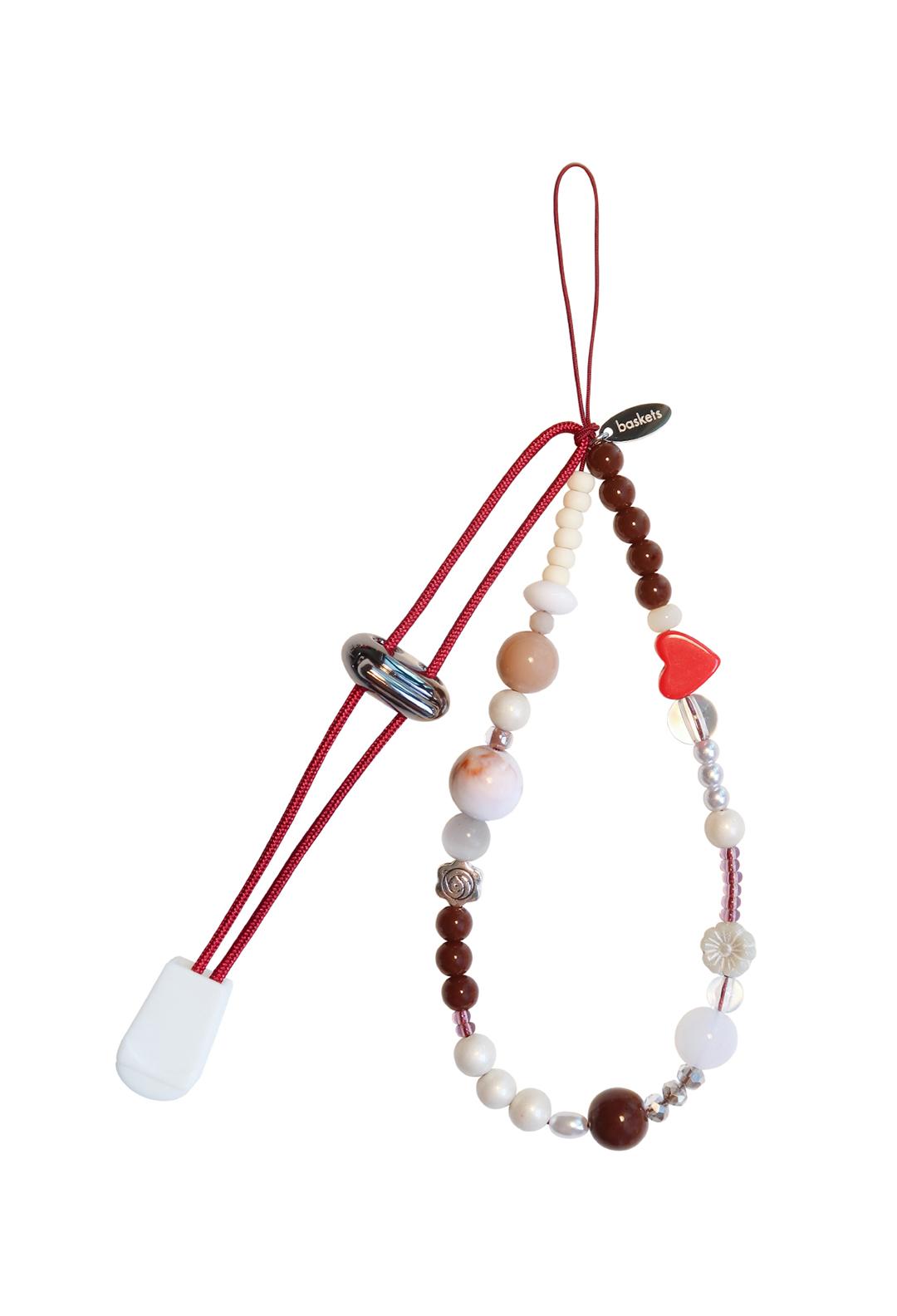CHARM CHARM STRAP RED 004