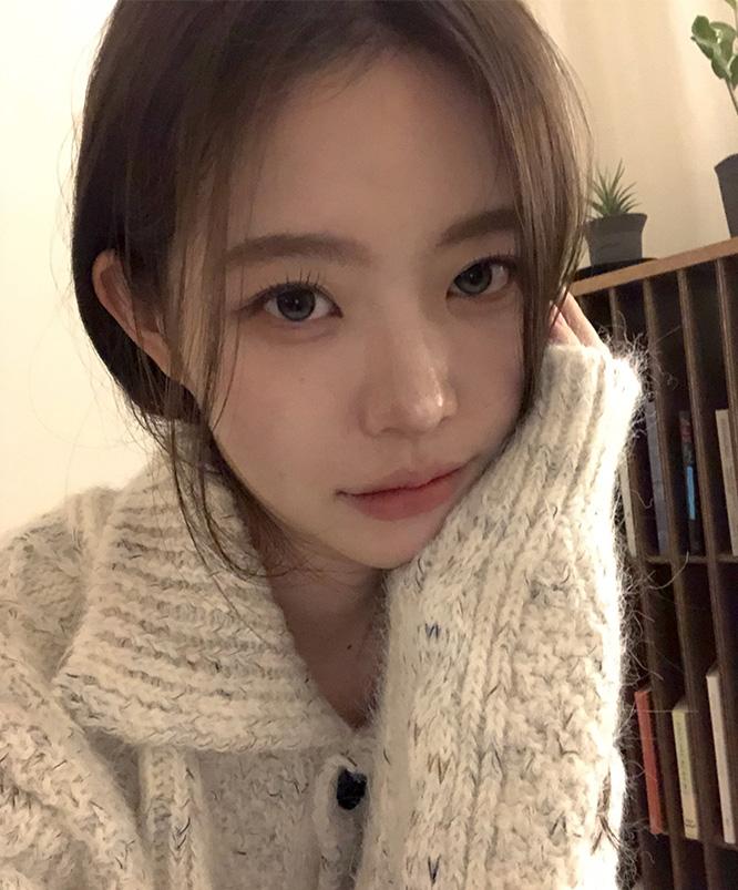 니어웨어 [봄베스트🌸] 브루어 울 케이블 카라 가디건 (4color)