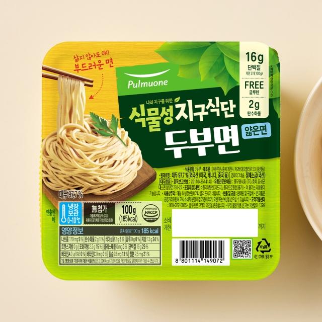 식물성 지구식단 두부면 얇은면(100g)