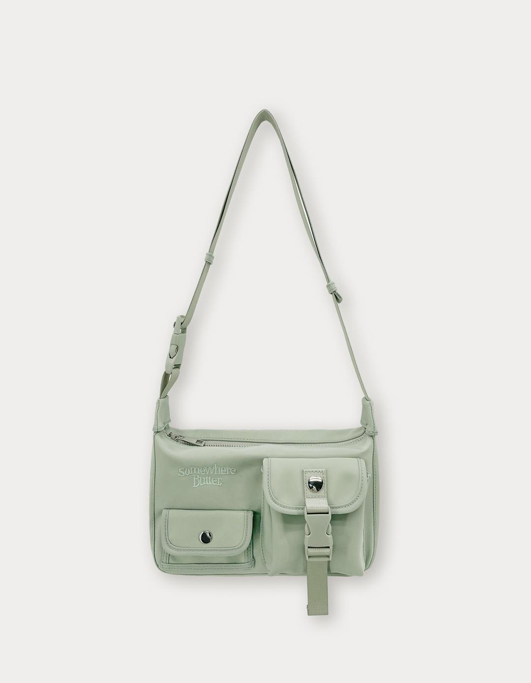 [Release 15%] Pipi Mini Cross Bag - Ash Mint