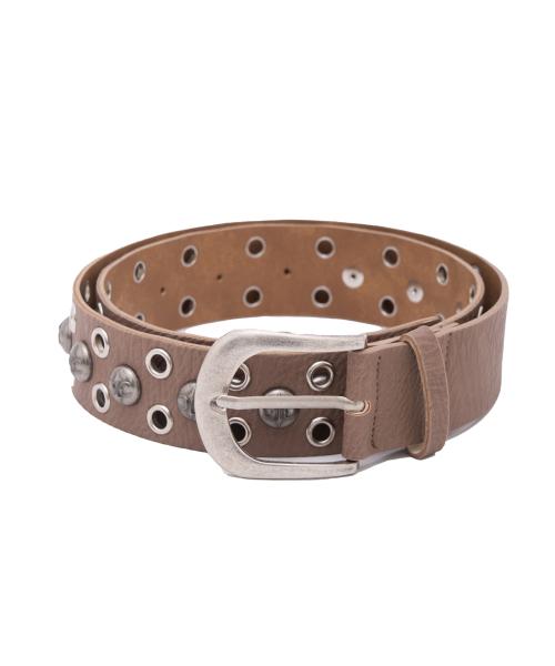 HEAVY ROCK STUD BELTS - DESERT