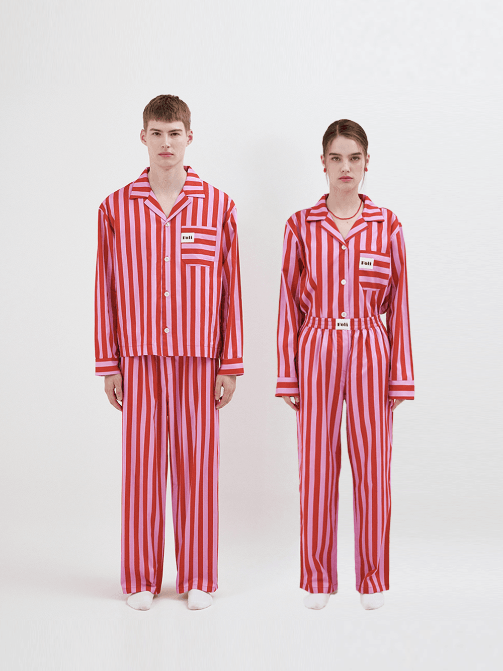 *3차 리오더* (Unisex) 발렌타인 레드 파자마 세트
