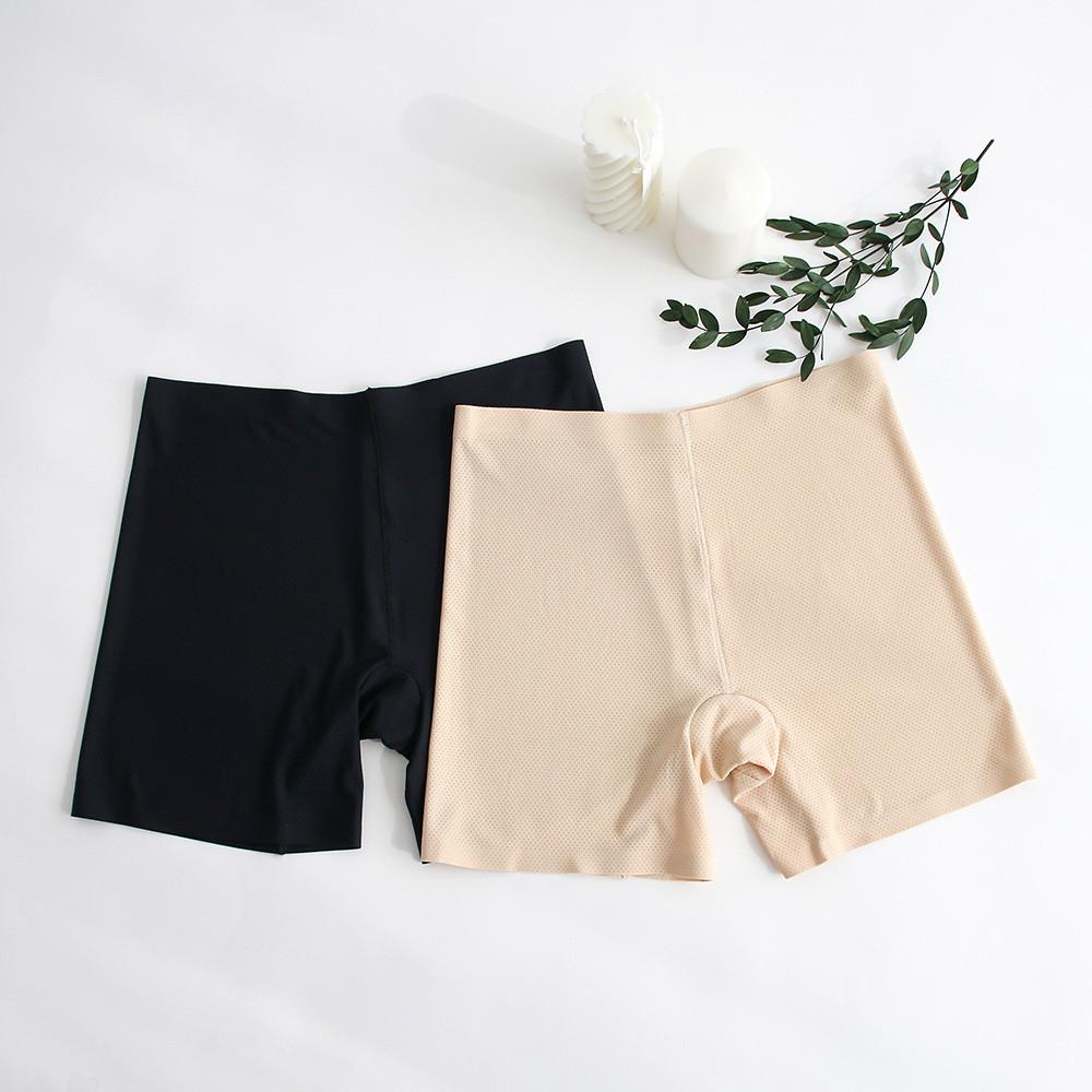 안말리는 속바지 메시 쿨 여성 드로즈 겸용 여름 네모 팬티