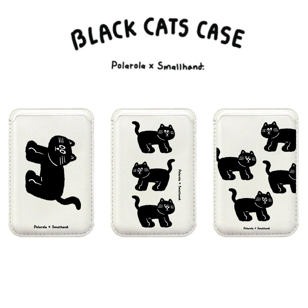 magsafe card wallet 맥세이프 카드 지갑 Black Cats