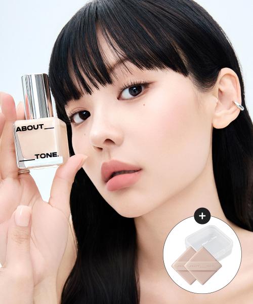 [NEW COLOR]스킨 레이어 핏 파운데이션(8color)(+루비셀 퍼프 증정)