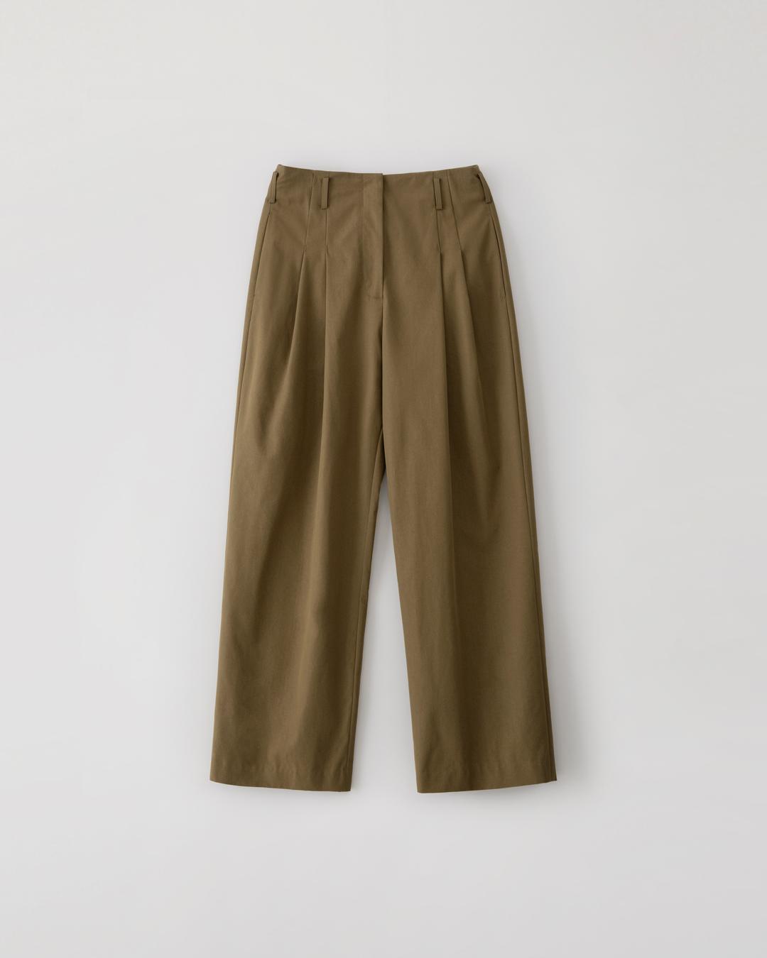 3/13 15:00 출시예정 Veda tucked pants - camel