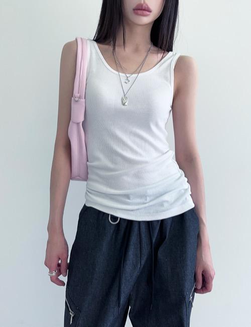 로웨어 rayon basic golgi sleeveless