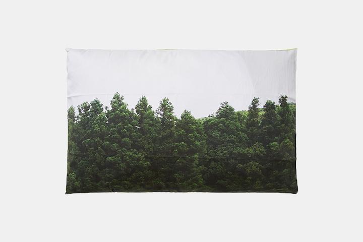 제주 오름 베개커버