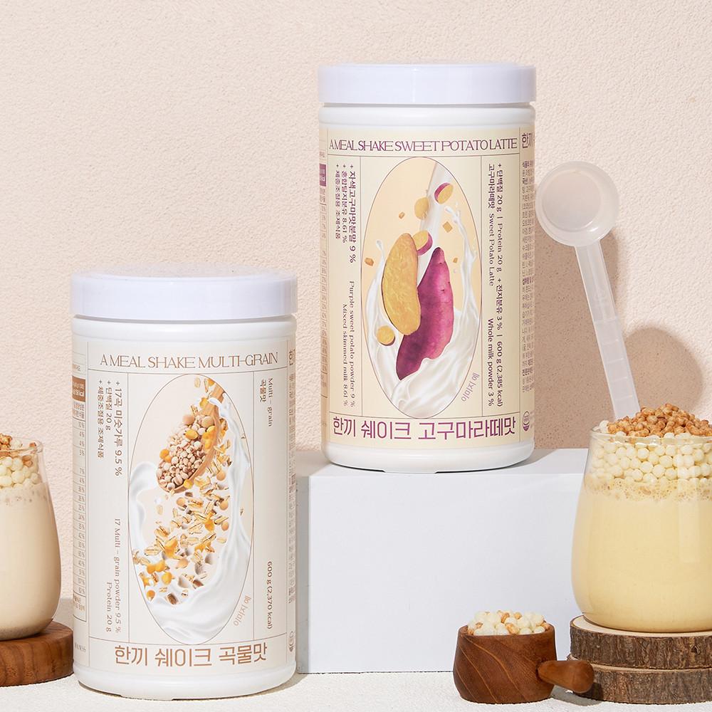 단백질쉐이크 보충제 식사대용 뷰니스 대용량통 2종