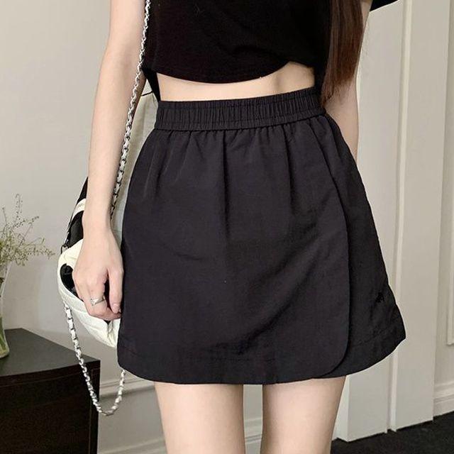 밴딩 랩 미니스커트 봄 데이트룩 소개팅룩 휴양지 여름 시원 쿨 바캉스