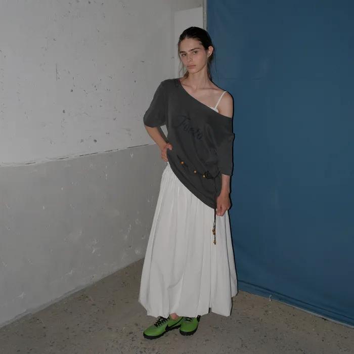 Volume note two-piece - ivory