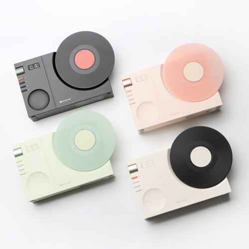 사운드룩 바이닐무드 LP 블루투스 시계 스피커 SL-BS800